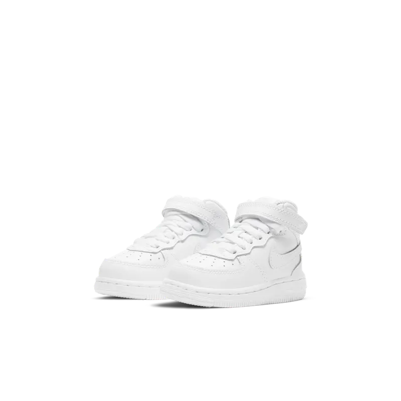 Nike Air Force 1 Mid White (TD) White (314197-113)