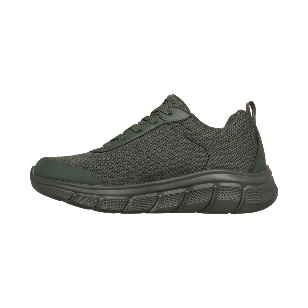 Skechers Waterproof: BOBS Sport B Flex – Rainy Edge Sneaker Olijf