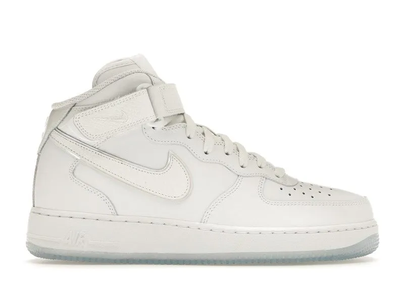 Nike Air Force 1 Mid White Snakeskin Ice (FN4274-100)