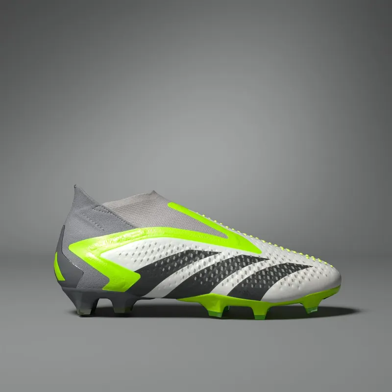 adidas Predator Accuracy+ FG Cloud White Core Black Lucid Lemon (GZ2604)