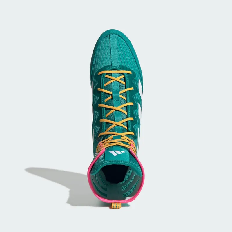 adidas Box Hog 4 Pure Teal Cloud White Lucid Pink (JR5382)