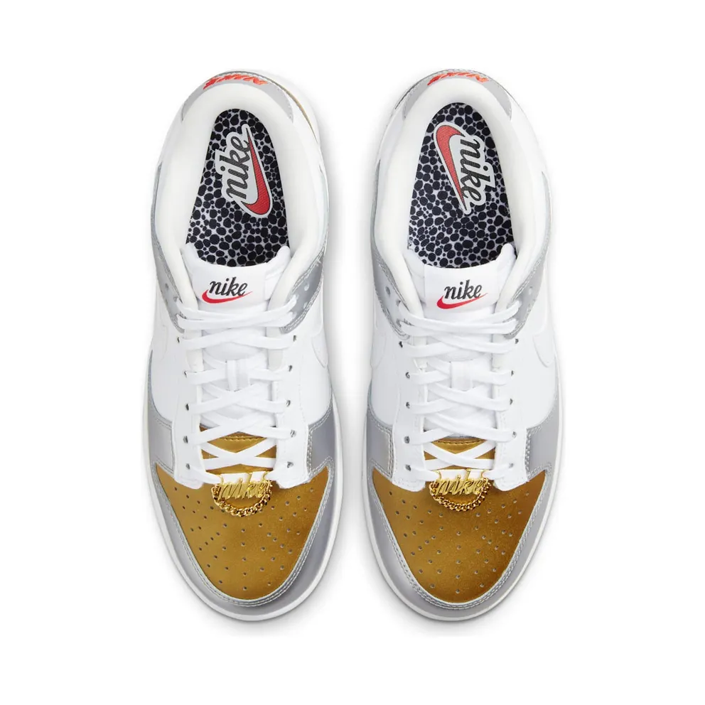 Nike Dunk Low Gold White Silver (DH4403-700)