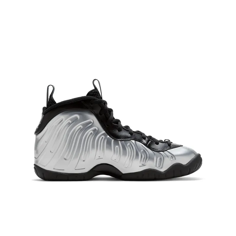 Nike Air Foamposite One Chrome Black (GS) Chrome/White-Black-Laser Crimson (CN5268-001)