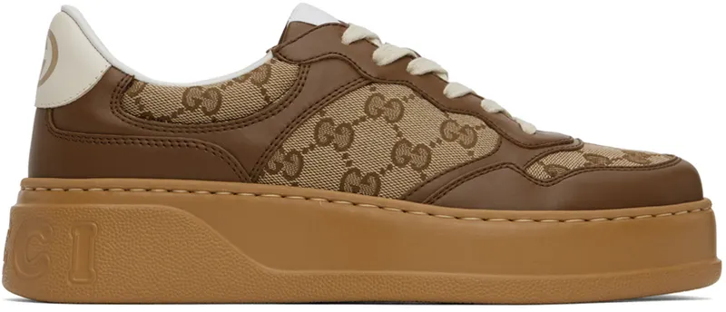 Gucci Brown GG Sneakers (675840 UPG20)
