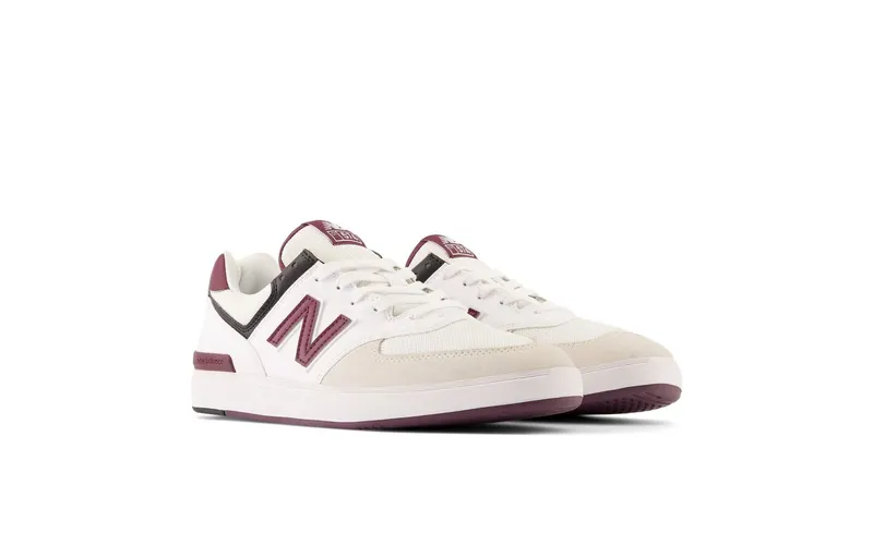 New Balance 574 Court White Crimson (CT574LFF)
