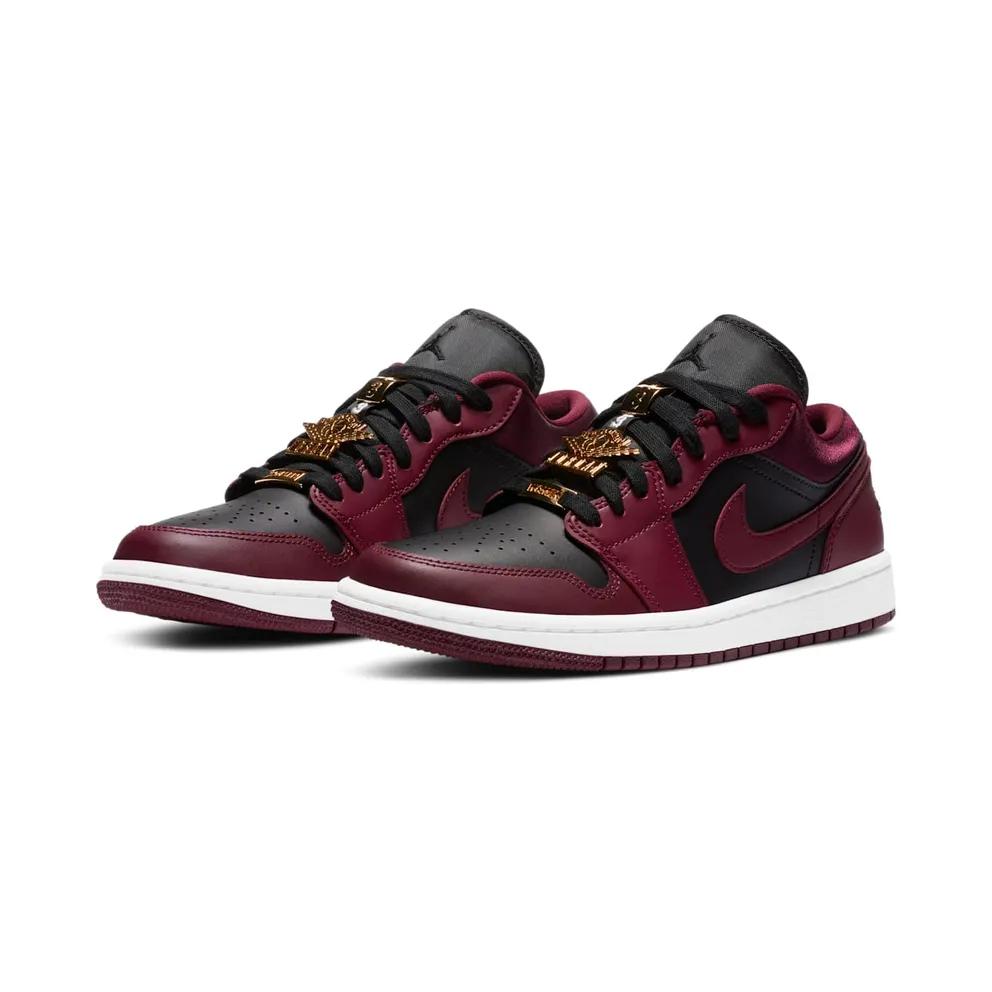 Jordan 1 Low Dark Beetroot Black (W) Dark Beetroot/Black-White (DB6491-600)
