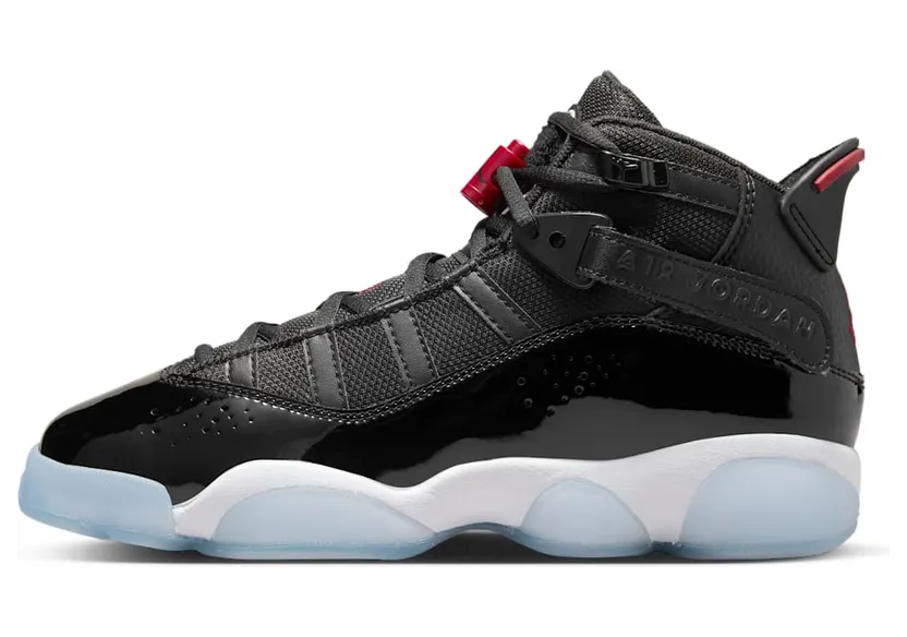 Jordan 6 Rings Black White Gym Red (323419-064)