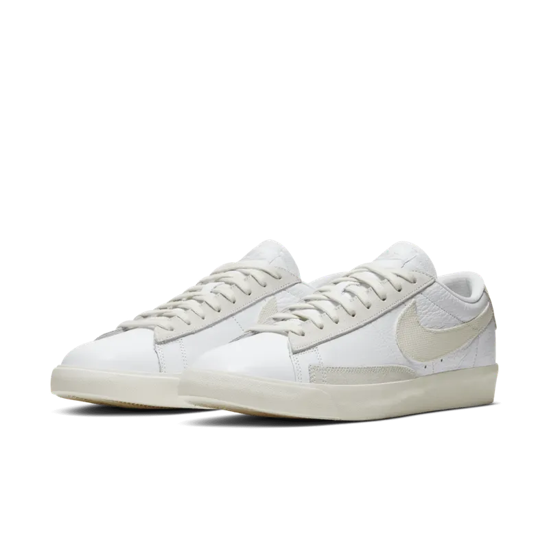 Nike Blazer Low Leather White Sail White/Sail-Platinum Tint (CW7585-100)