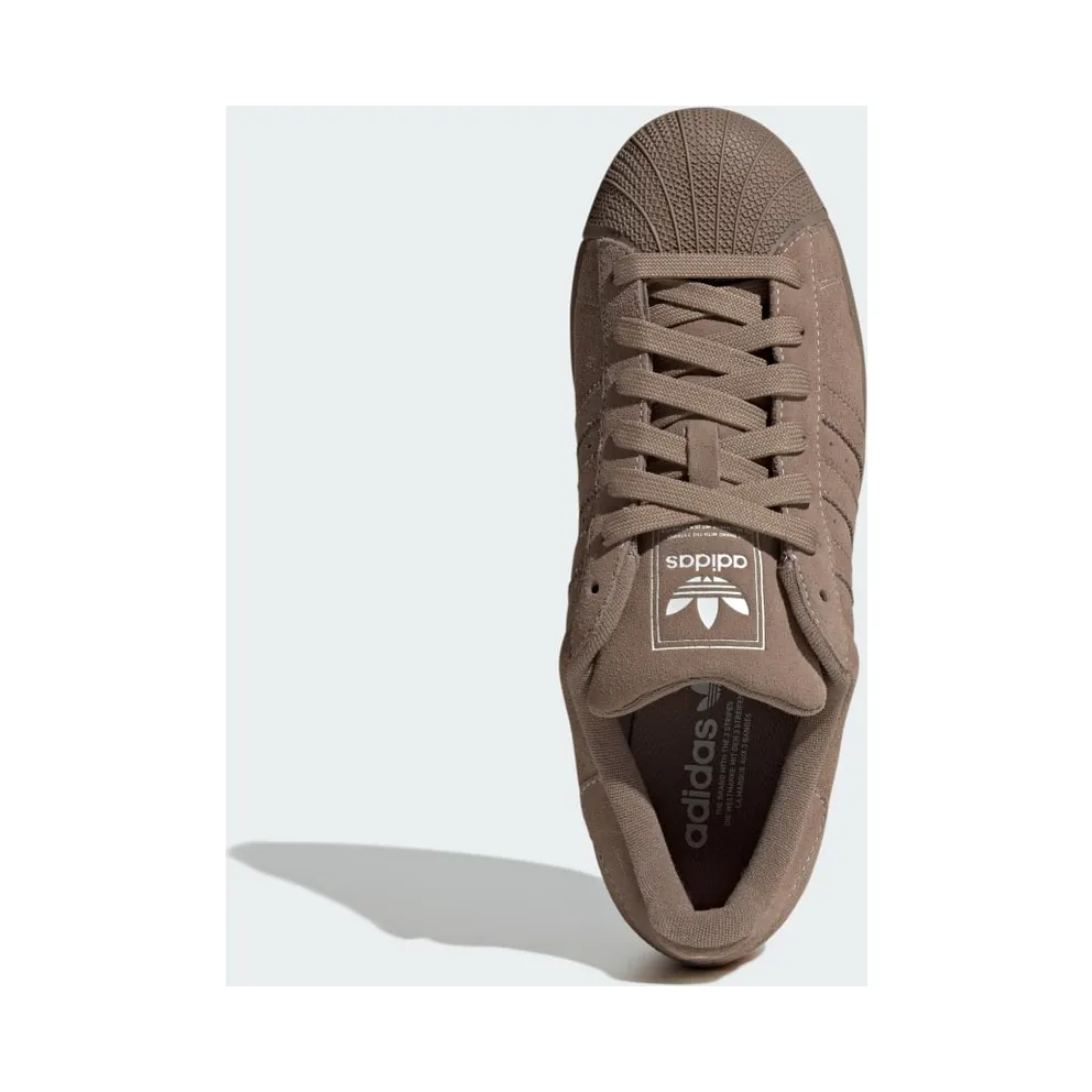 Adidas SUPERSTAR II SHOES Chalky Brown / Chalky Brown / Chalky Brown (KI8493)