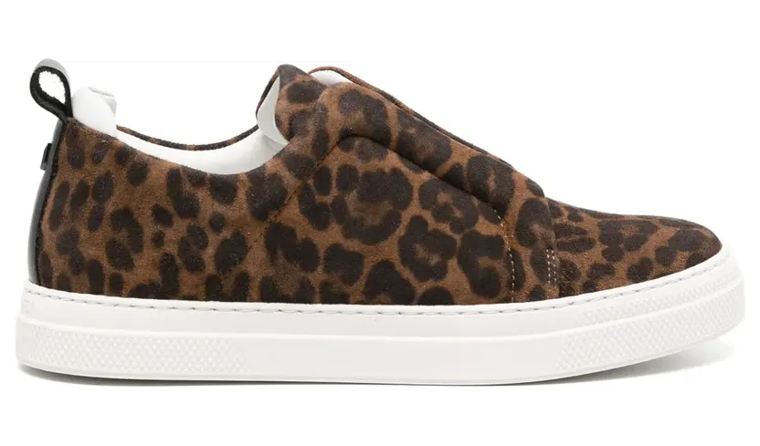 Pierre Hardy Baskets Slider Wildleder-Sneakers – Braun (JS02Z)