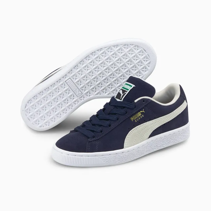 PUMA Suede Classic Xxi Youth Peacoat/White (380560-03)