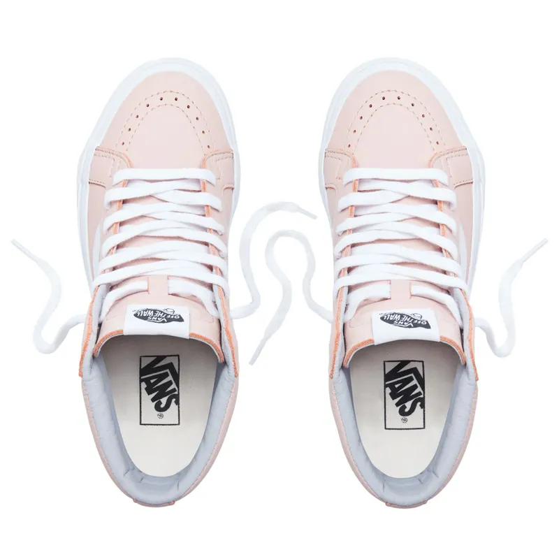 Vans Sk8-Hi Leather Oxford Evening Blush/True White (VN0A2XSBQD6)