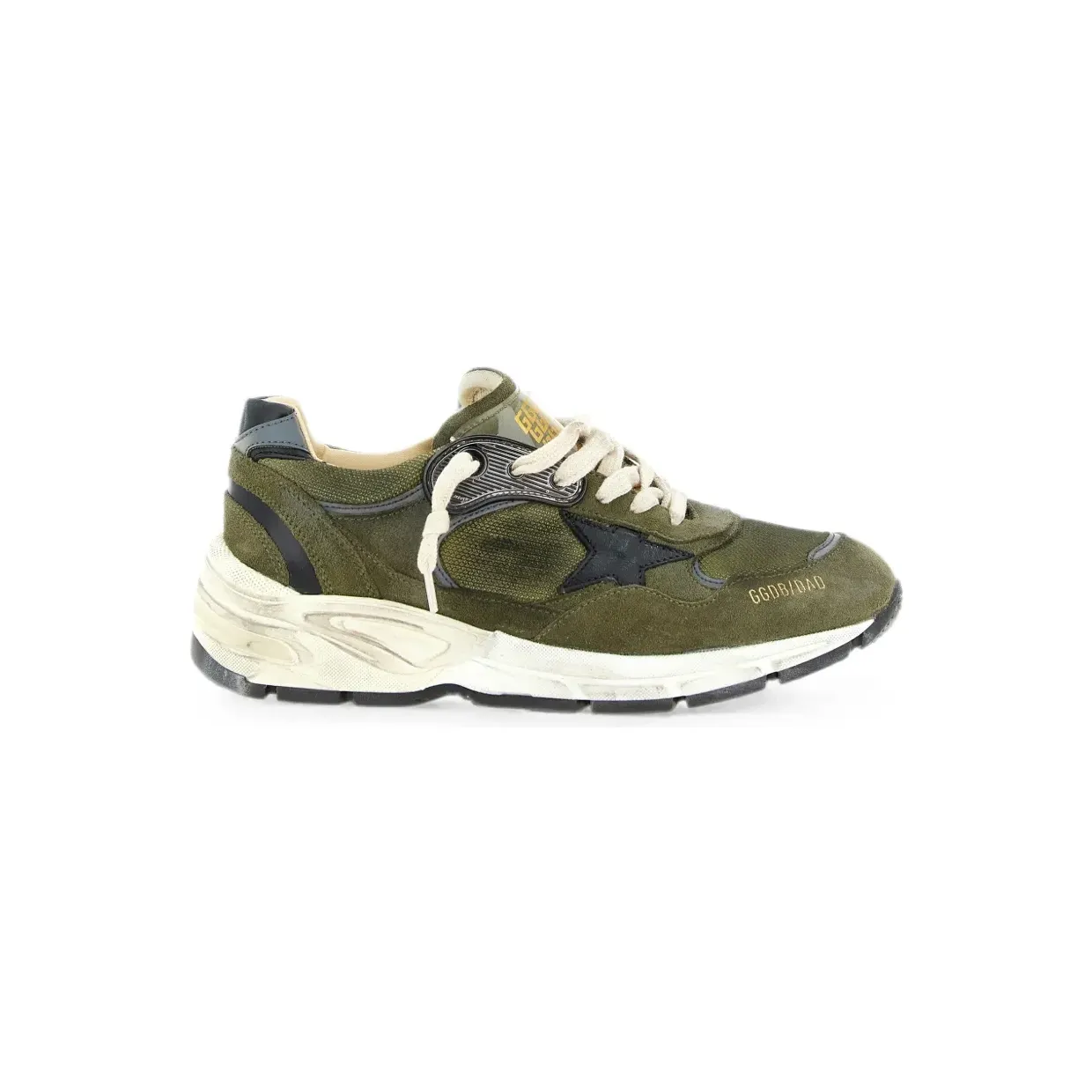 Golden Goose Running Dad mit Sternpatch “Green” (GWF00884F005207)