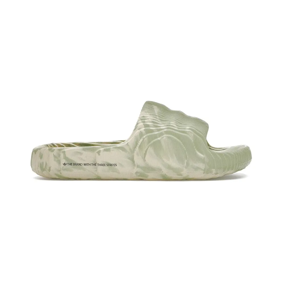 Adidas ADILETTE 22 SLIDES Magic Lime / St Desert Sand / Magic Lime (GY1597)