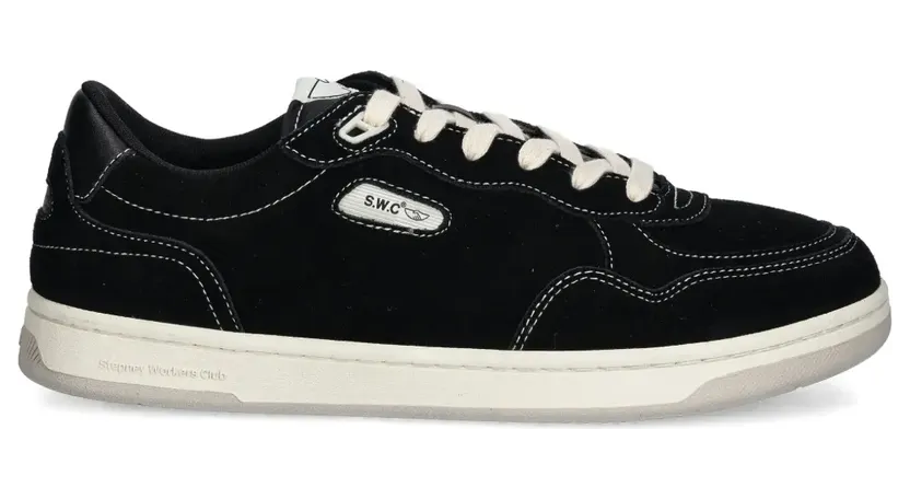 Stepney Workers Club Pro Cup 01 Wildleder-Sneakers “Black” (YQ01015)