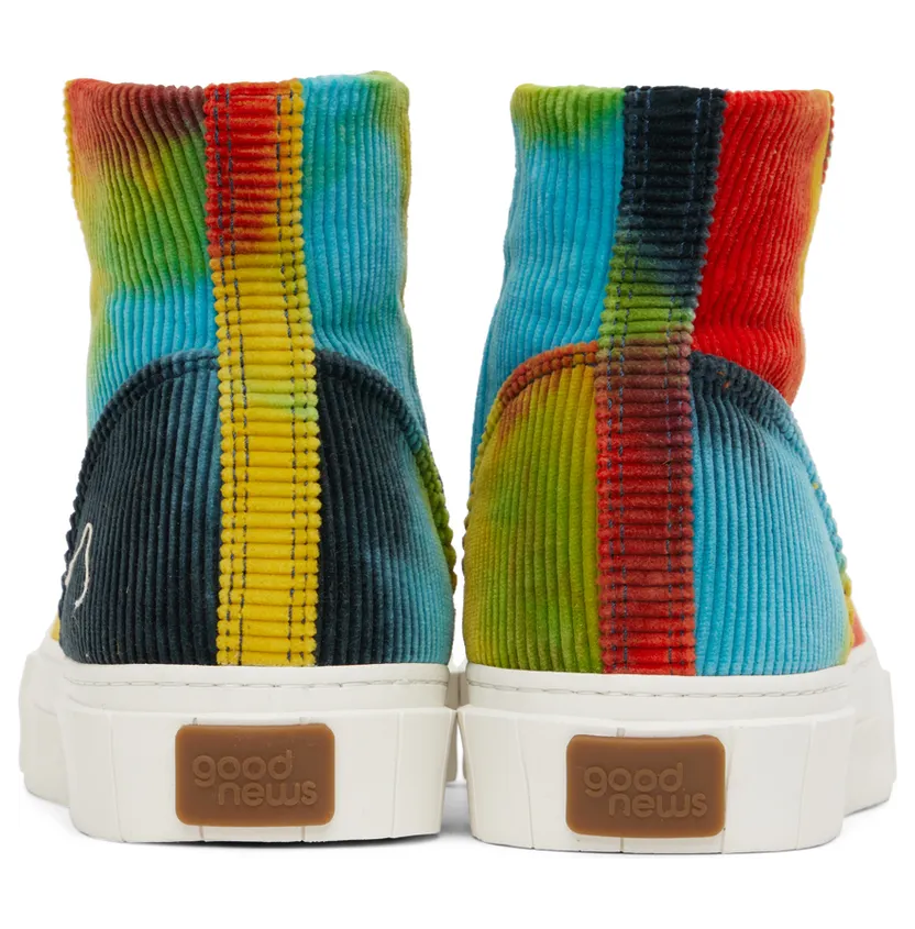 Good News Multicolor Corduroy Juice Sneakers (GNJUIC017) (2)