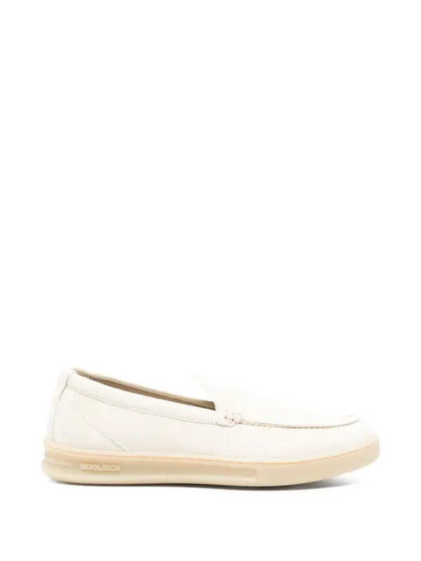 Woolrich Loafer aus Wildleder – Nude (WFW261525)