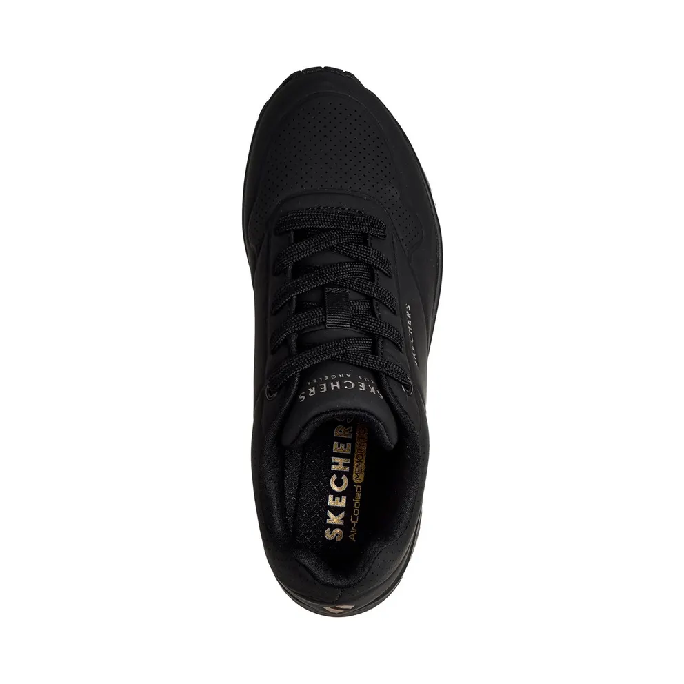 Skechers UNO – Stand on Air Sneaker Black