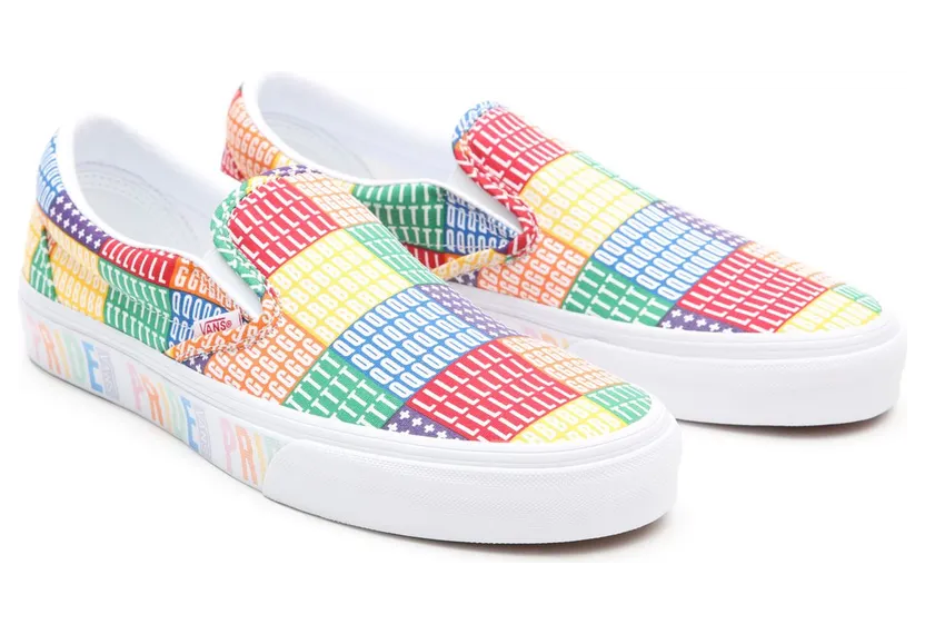 VANS Pride Classic Slip-on Shoes Multicolour (VN0A33TB3WJ)