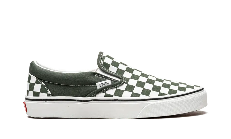 Vans Classic Slip-On Checkerboard “Thyme Checkerboard” (VN0A33TB9HO)