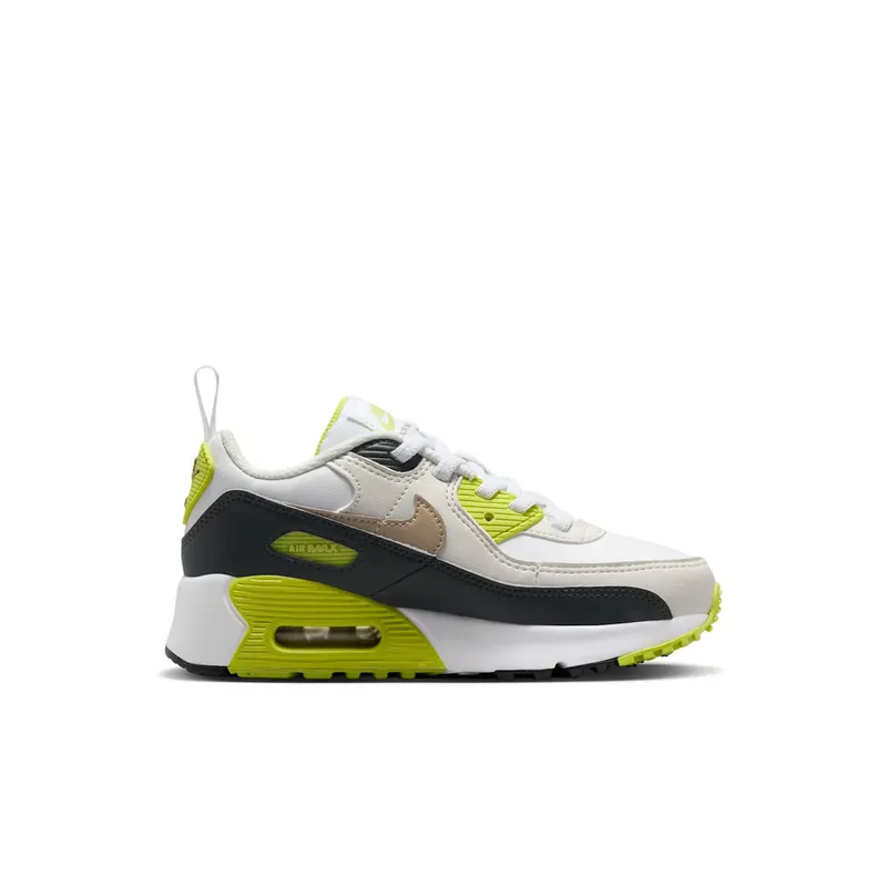 Nike Air Max 90 EasyOn White Cyber Dark Smoke Grey Khaki (HF6357-103)