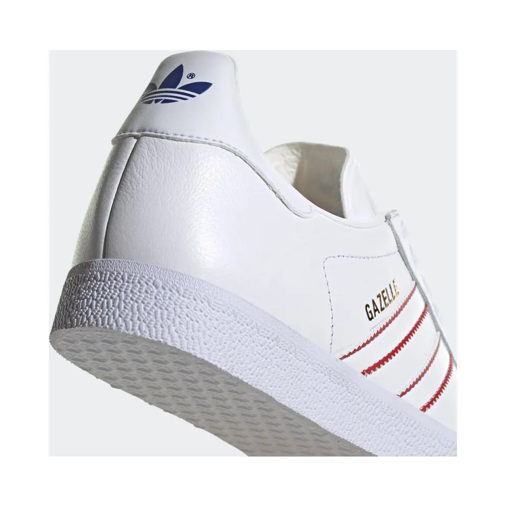 Adidas Gazelle Cloud White / Team Power Red / Royal Blue (GX9882)