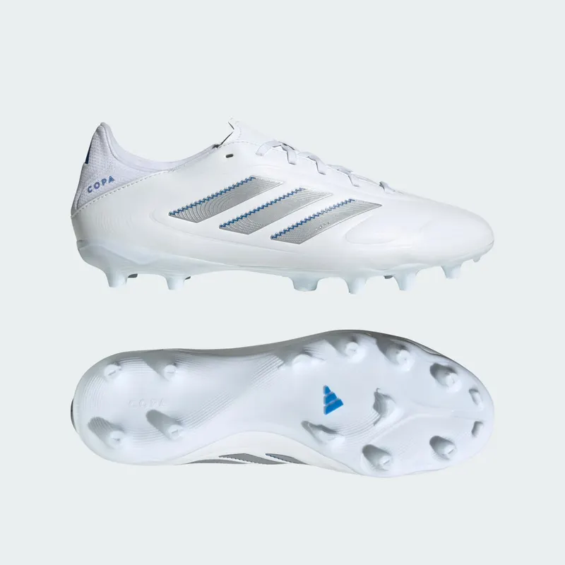adidas Copa Pure 3 League FG/MG Cloud White Silver Metallic Bright Royal (ID9051)