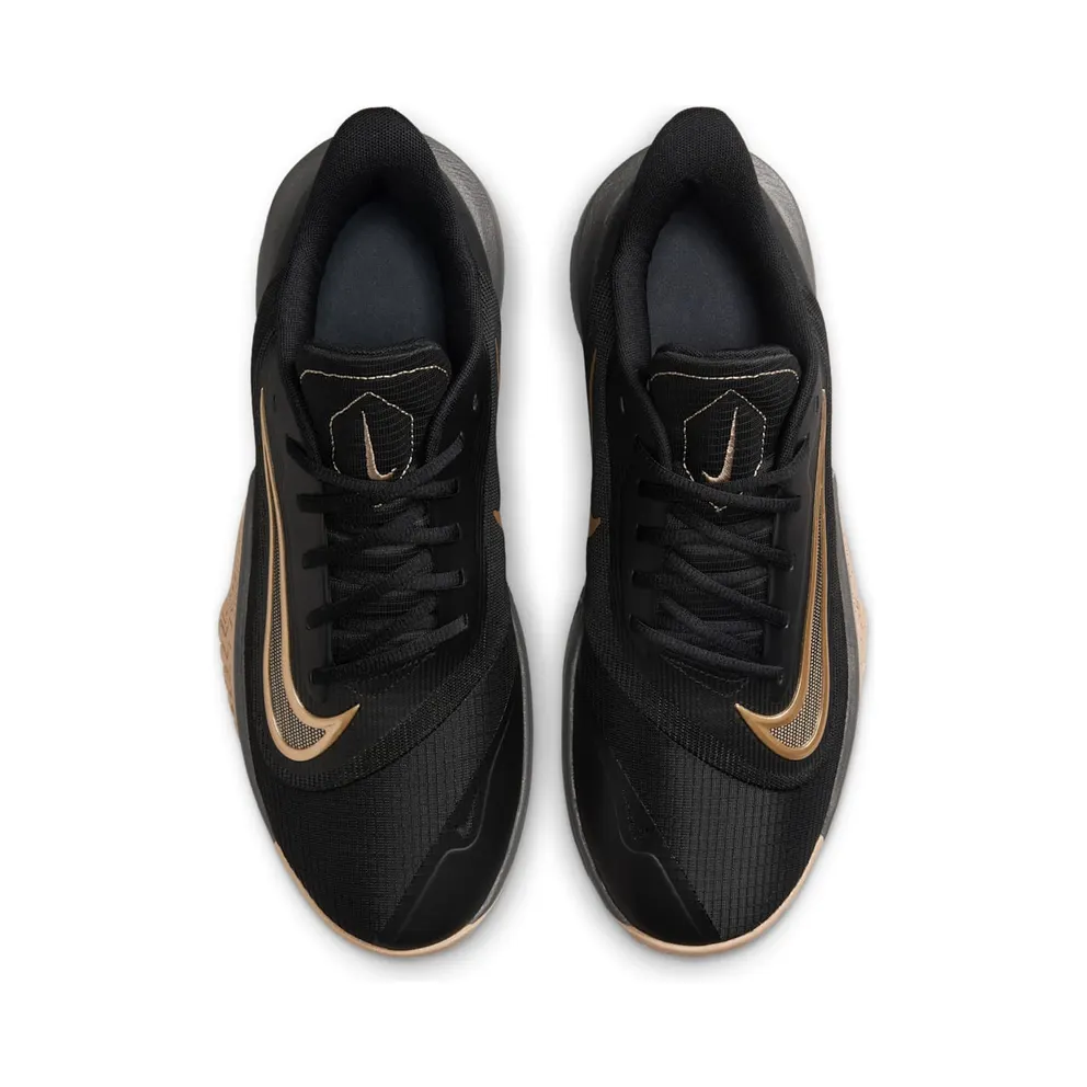 Nike Precision 7 Black Parachute Beige Iron Grey Metallic Gold (FN4322-006)