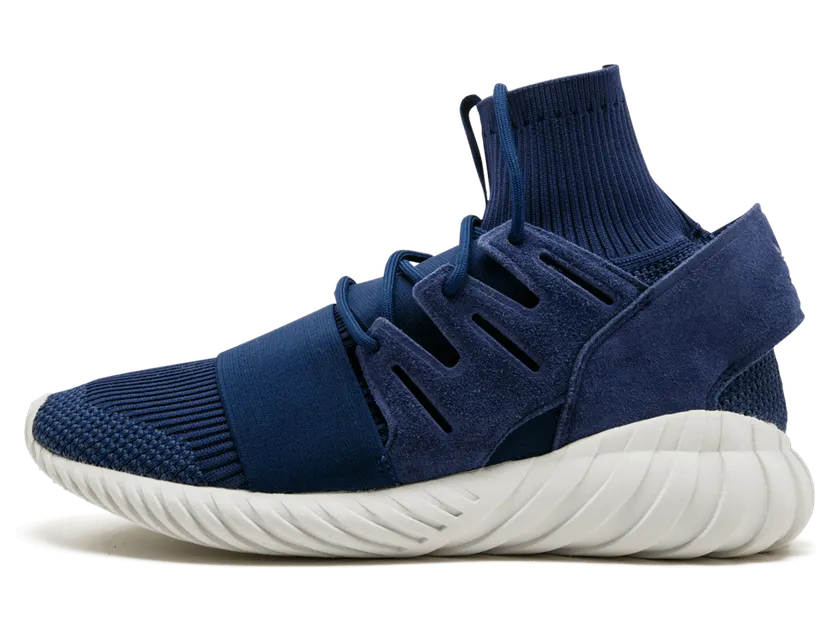 Adidas Tubular Doom ‘Night Marine’ Dark Brown/Night Marine/Vintage White (S80103)