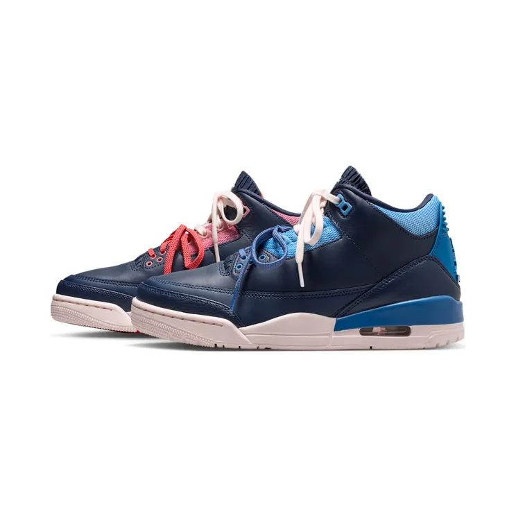 Air Jordan 3 Womens Sports Renaissance “Obsidian / Track Red / Chalk” (CK9246-400)