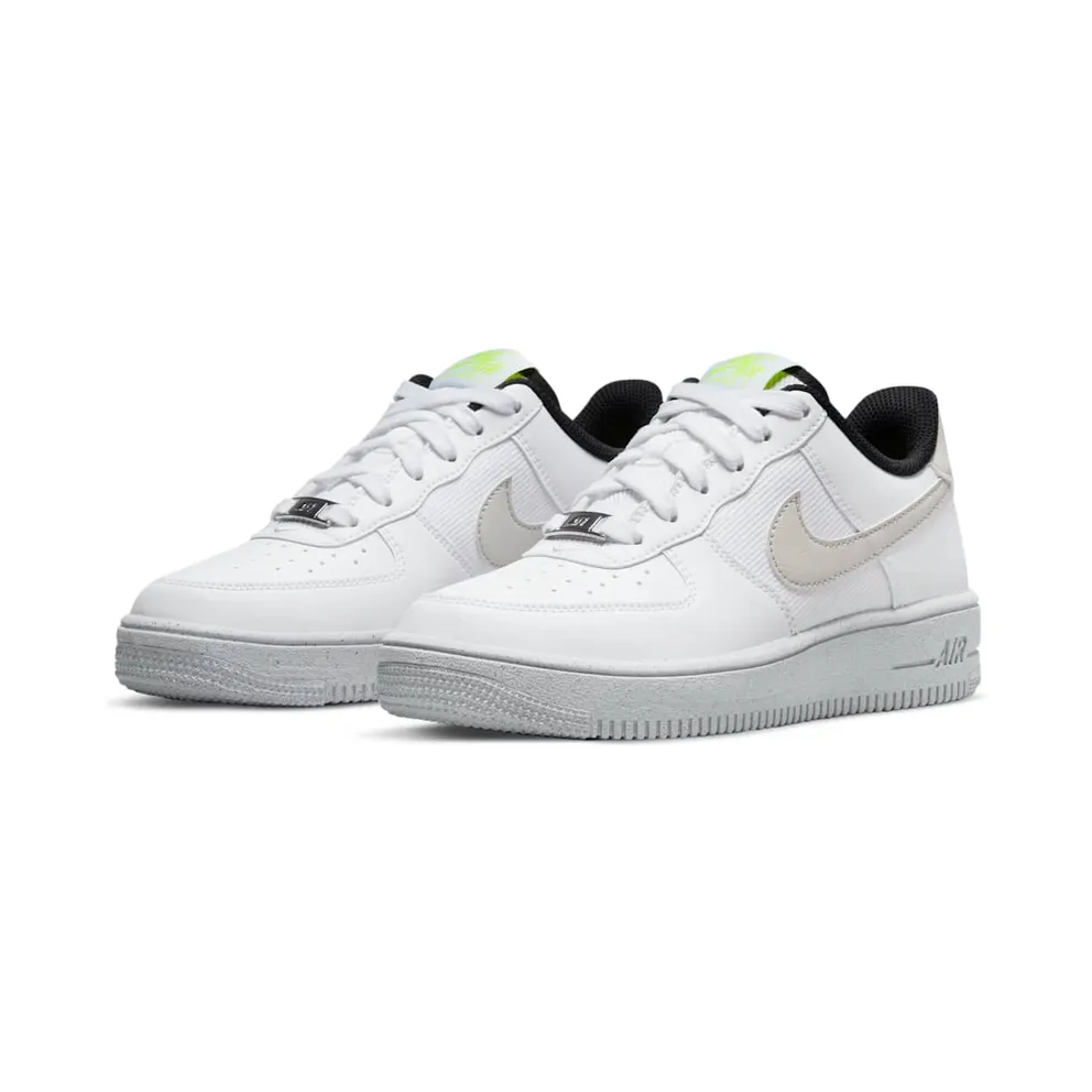 Nike Air Force 1 Crater Next Nature Older Kids’ White 50% Sustainable Materials (DH8695-101)