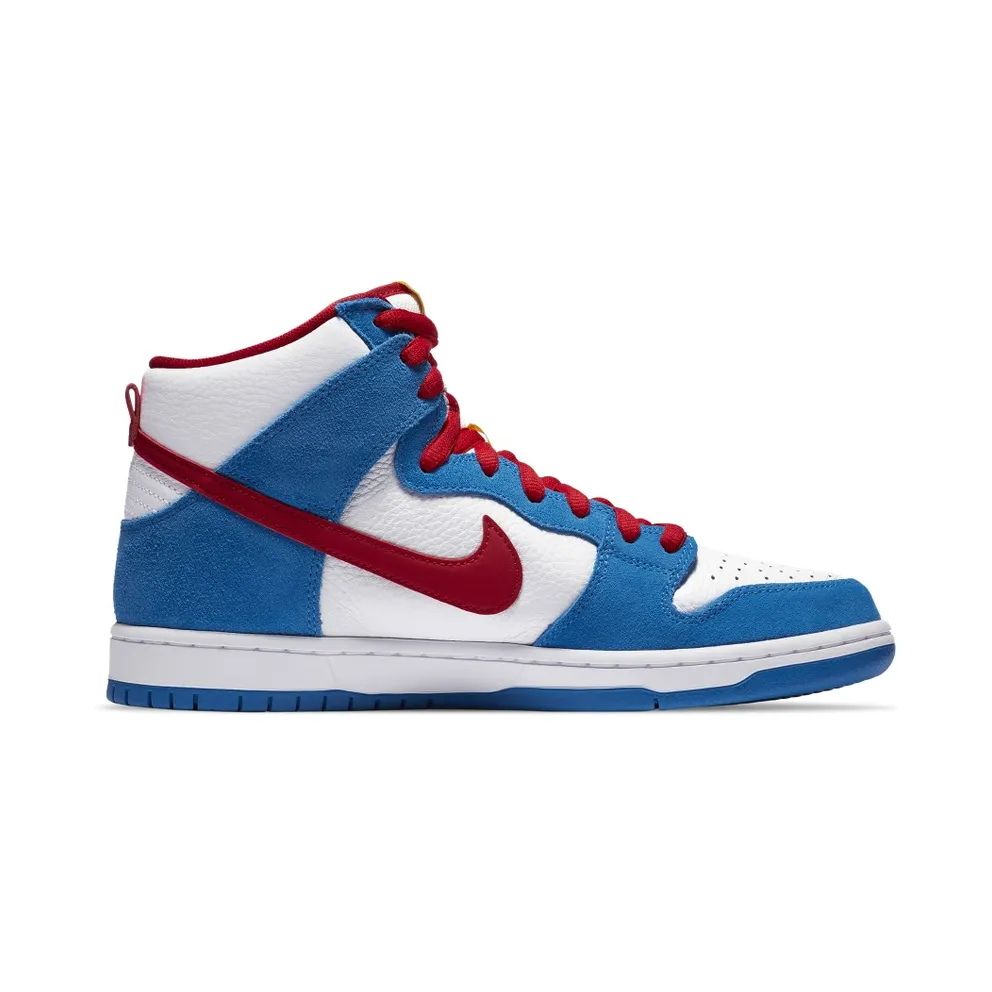 Nike SB Dunk High Doraemon Light Photo Blue/Light Photo Blue-Speed Yellow-University Red (CI2692-400)