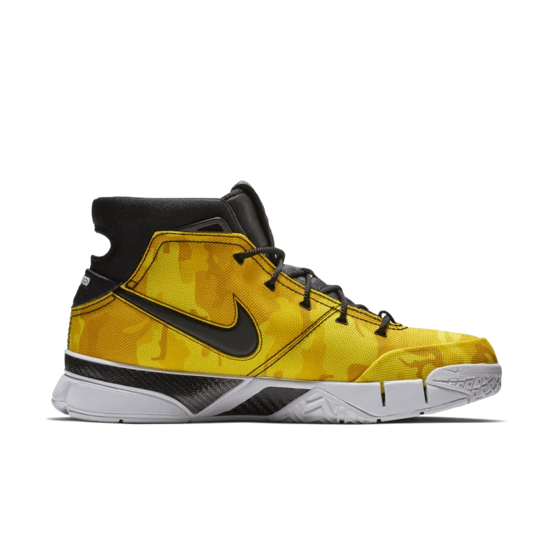 Nike Kobe 1 Protro Undefeated Yellow Camo (La Brea) Multi-Color/Black-University Gold (BV1207-901)