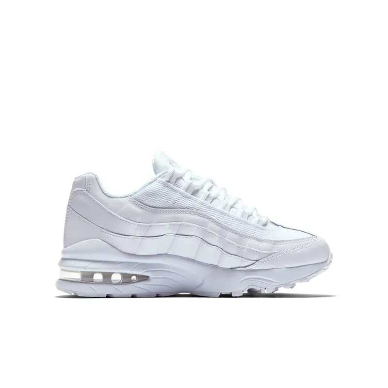 Nike Air Max 95 White (GS) White/White-Pure Platinum-White (307565-109)
