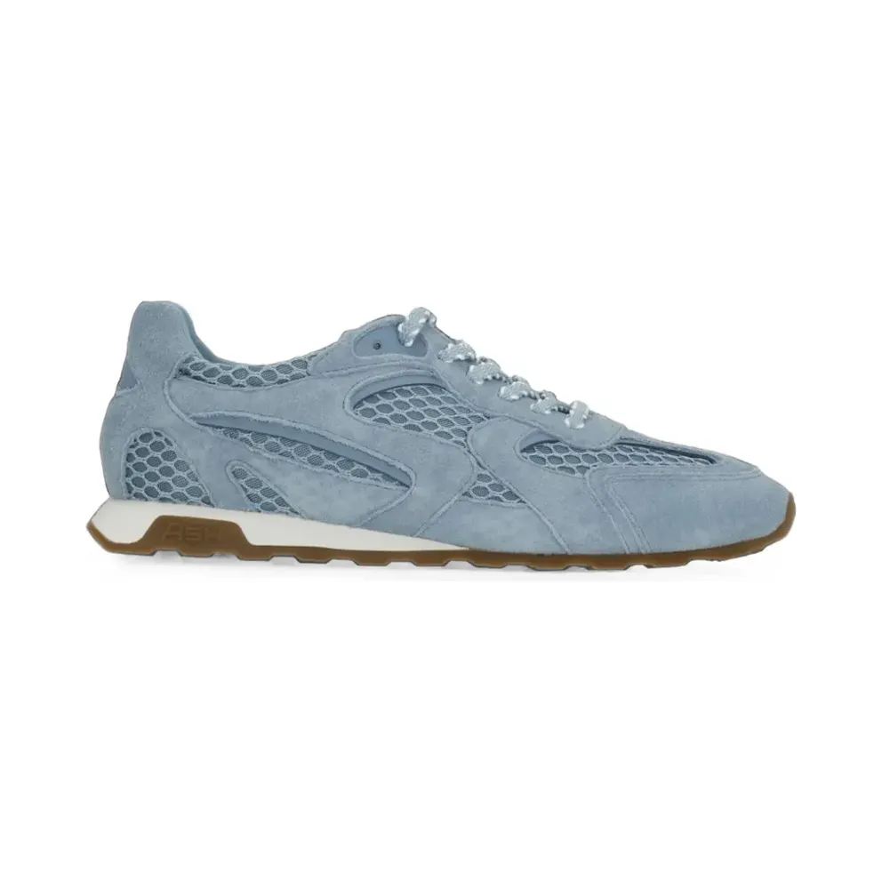 Ash Kasar Net mesh-panelled suede sneakers – Blau (KASARNETCALFSUEDE)
