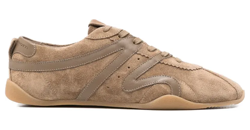 Giuseppe Zanotti Sneakers mit Wildledereinsätzen – Nude (RM60017006)