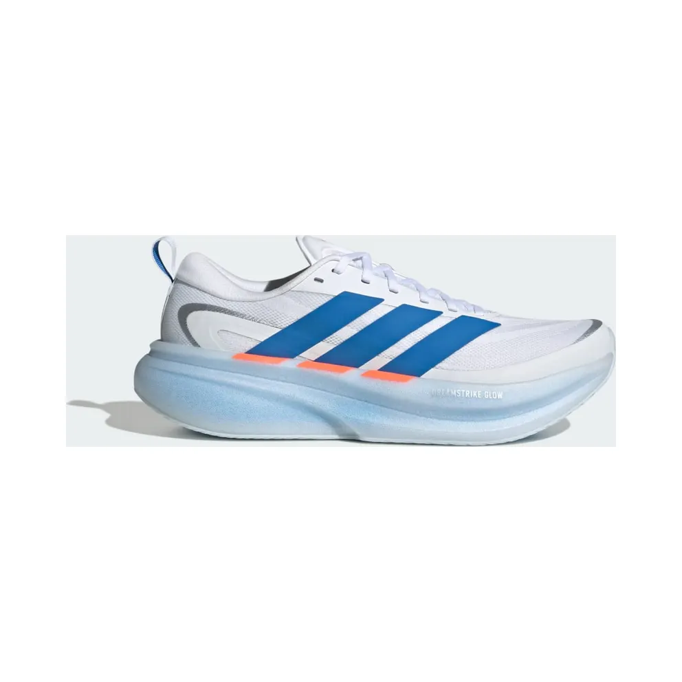 Adidas SUPERNOVA GLIDE Running Shoes Cloud White / Ray Blue / Lucid Orange (KJ1869)