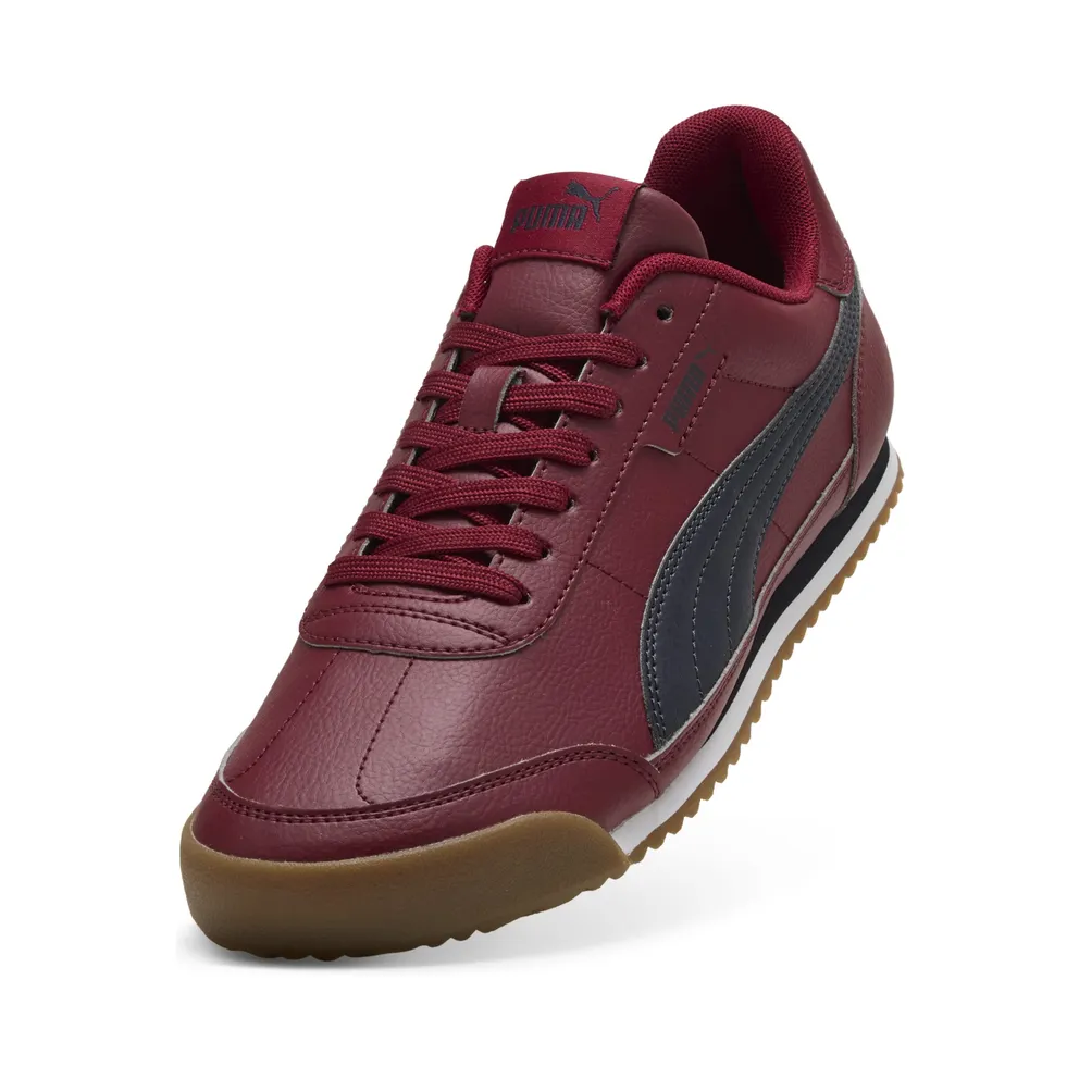 Puma Turino II “Garnet Glow / New Navy / Puma White / Gum” (397452_32)