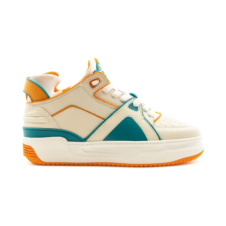 Just Don Courtside Mid “White” (31JUSQ02)