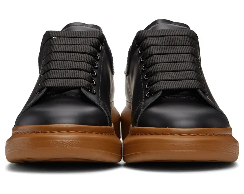 Alexander McQueen Black & Brown Oversized Sneakers (553680WHTQ4) (3)