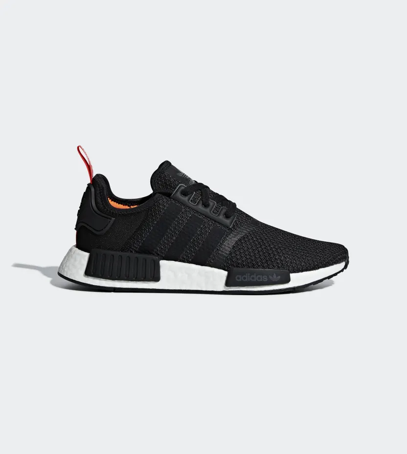 adidas NMD R1 Core Black Solar Orange