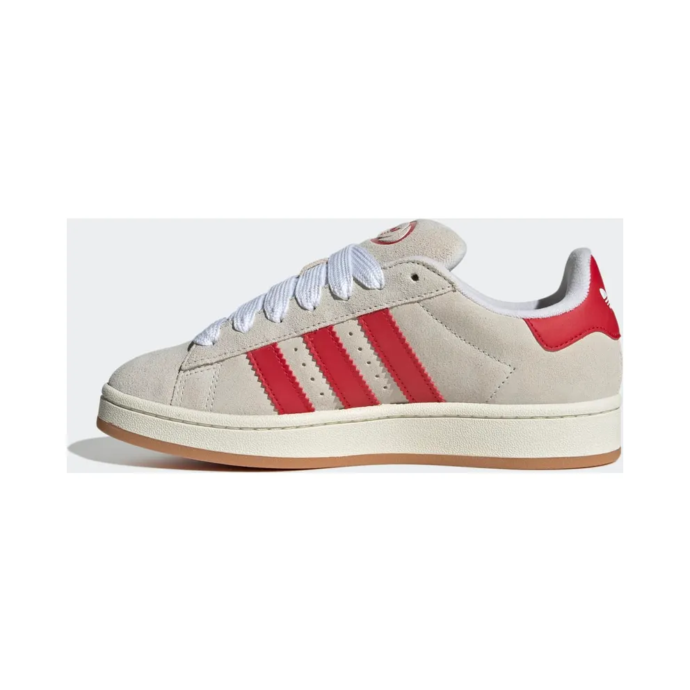 adidas Campus 00s Crystal White Better Scarlet (GY0037)