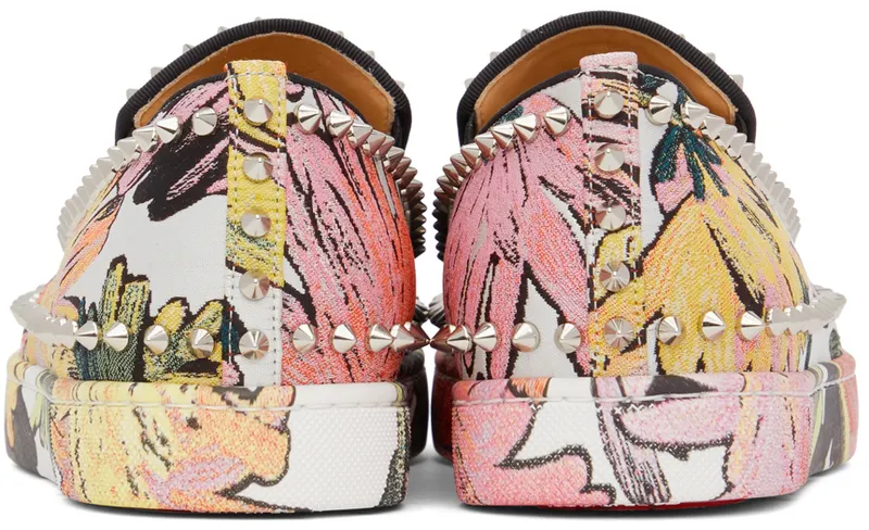 Christian Louboutin Multicolor Pik Boat Sneakers (1220625)