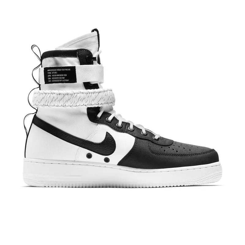 Nike SF Air Force 1 High Panda White/White-Black (864024-100)