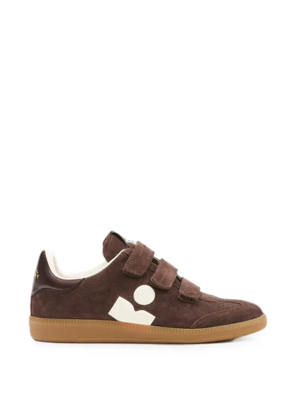 ISABEL MARANT Beth sneakers with Velcro – Brown (BK0013FAC1E09S)