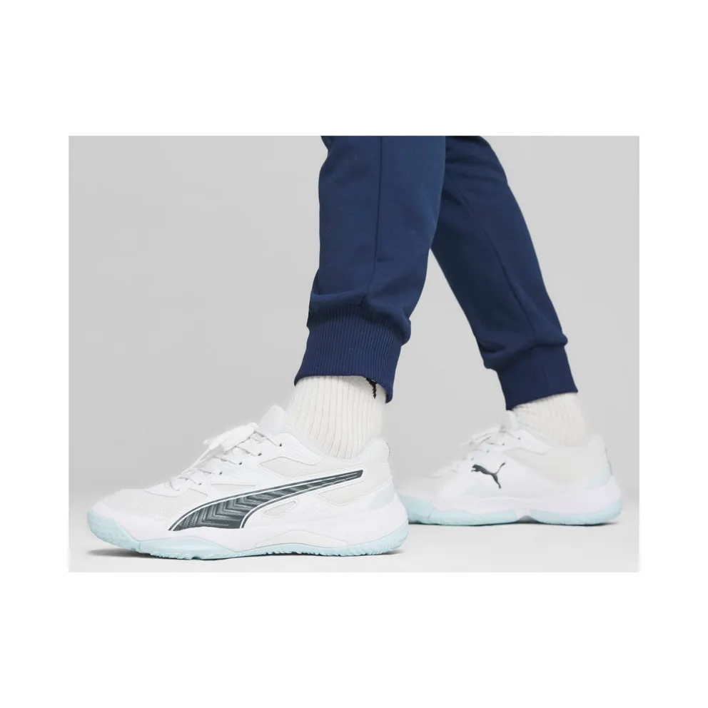 Puma Solarflash II indoorsportschoenen White/Blue/Grey (106882-08)
