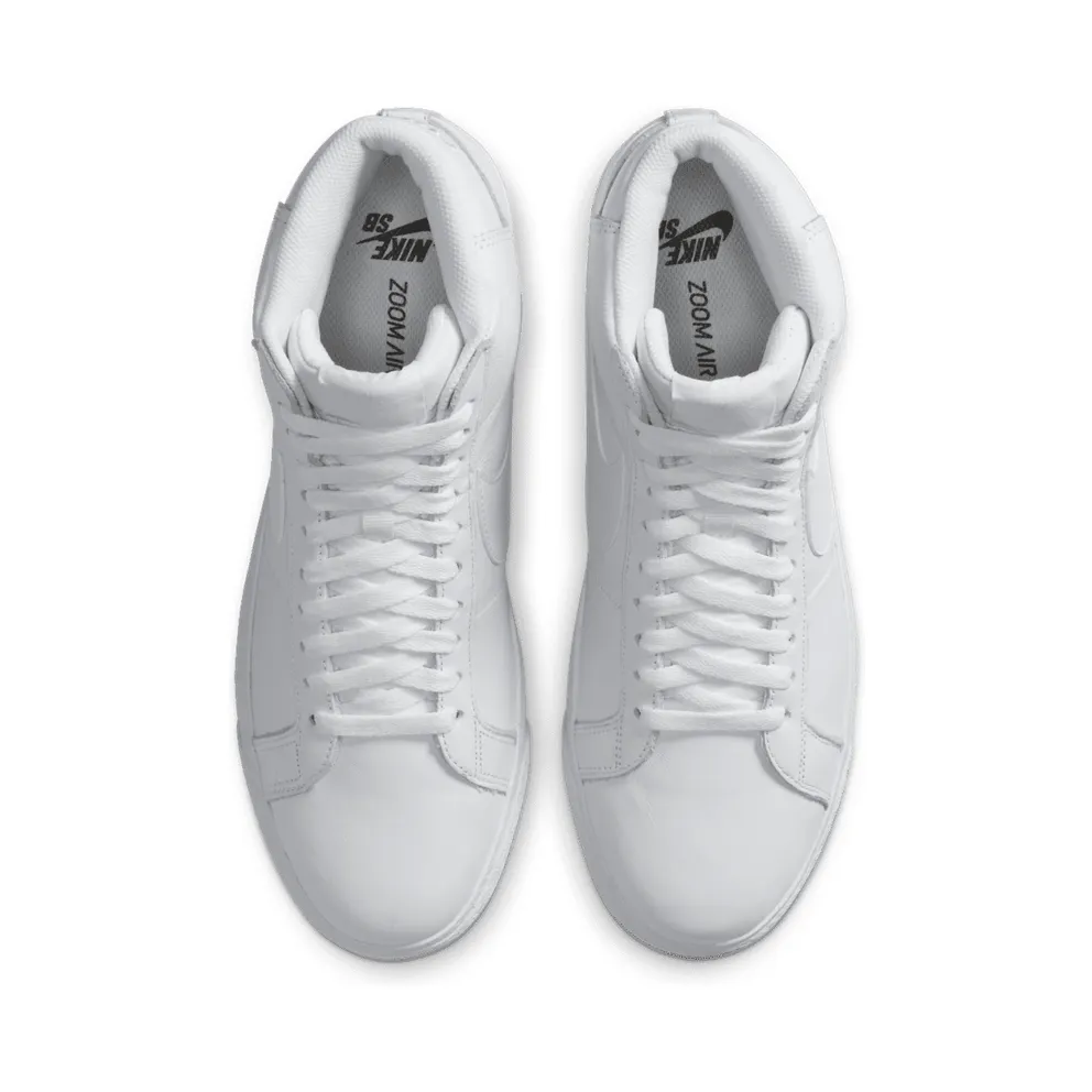 Nike SB Zoom Blazer Mid Triple White White/White-White (864349-105)