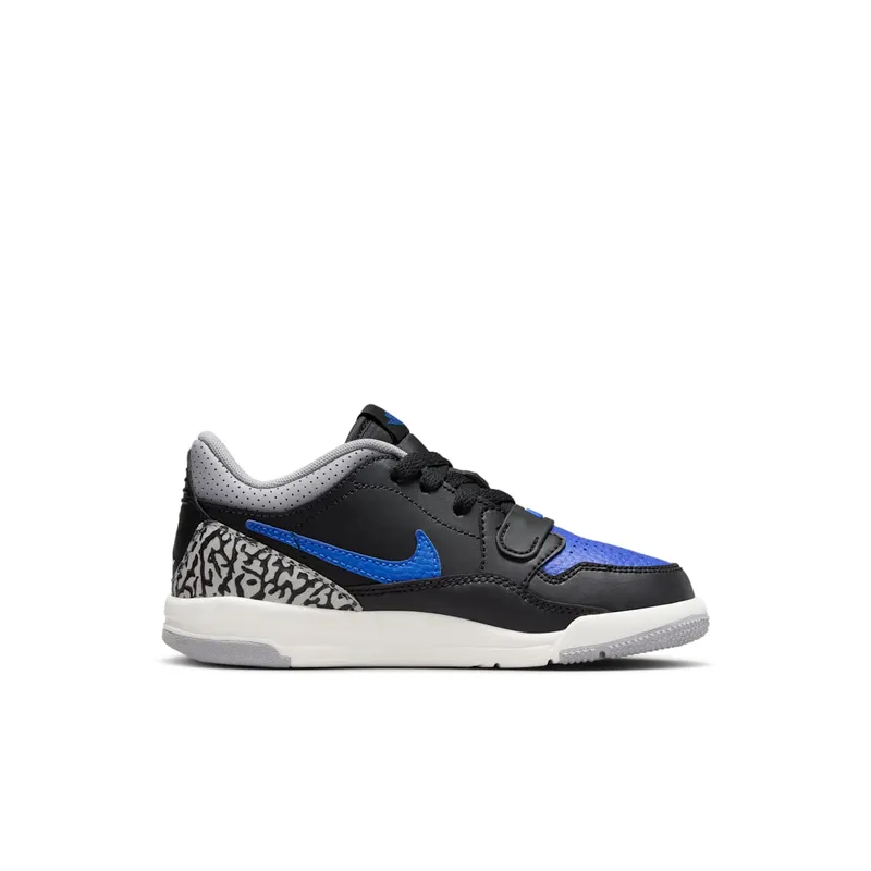 Jordan Legacy 312 Low Black White Cement Grey Game Royal (CD9055-041)