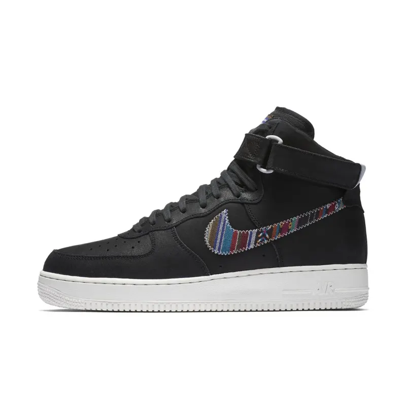Nike Air Force 1 High ’07 Lv8 Black/Black-Summit White Black/Black-Summit White (806403-006)