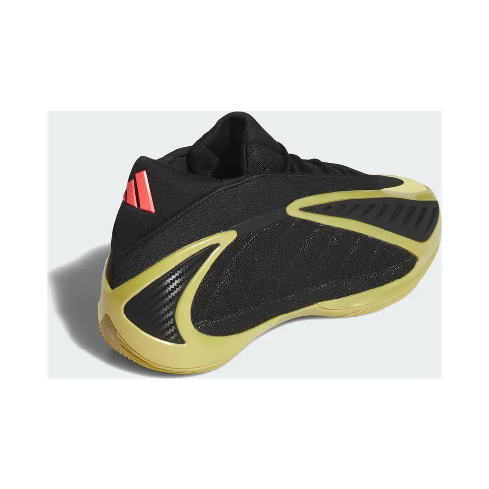 Adidas Anthony Edwards 2 Core Black / Gold Metallic / Solar Turbo (KJ1885)